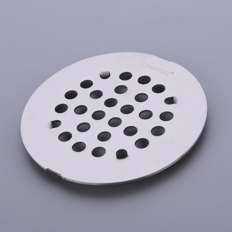TRUSTMI 4-1/4 Inch Snap-in Shower Floor Drain Grate Replacement Cover SUS 304 Stainless Steel, Brushed Nickel, Also Chrome, Oil Rubbed Bronze and Brushed Gold for Choose - Image 3